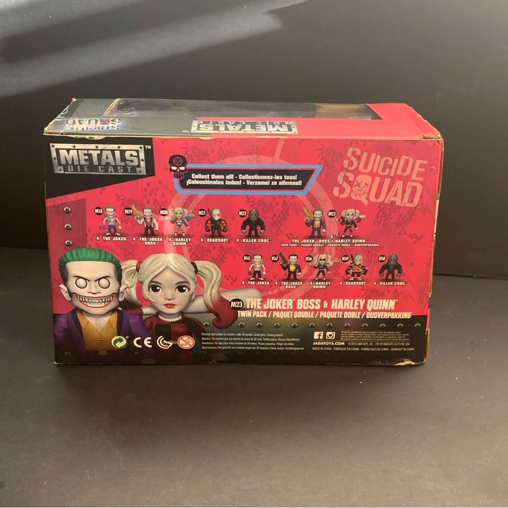 Suicide Squad Movie Twin Pack Joker‎ Boss Harley Quinn M23 4